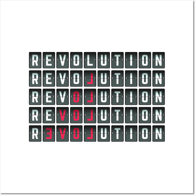 Revolution Wall Art by TambuStore